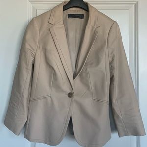 The Limited Cropped Tan Blazer Size 0